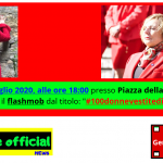 100Donnevestitedirosso: flashmob domani a Genova